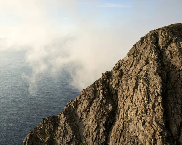 Cliff Nordkapp Most Northern Point Norway — Zdjęcie stockowe