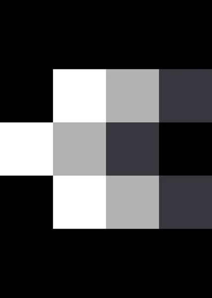 Geometrik Soyut Sanat Doku Geometrik Şekiller Bej Kahverengi Sarı Siyah — Stok fotoğraf