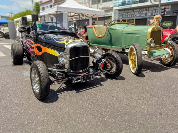 Buenos Aires Argentina Nov 2021 Sporty Hot Rod Ford Model — Stock Photo, Image