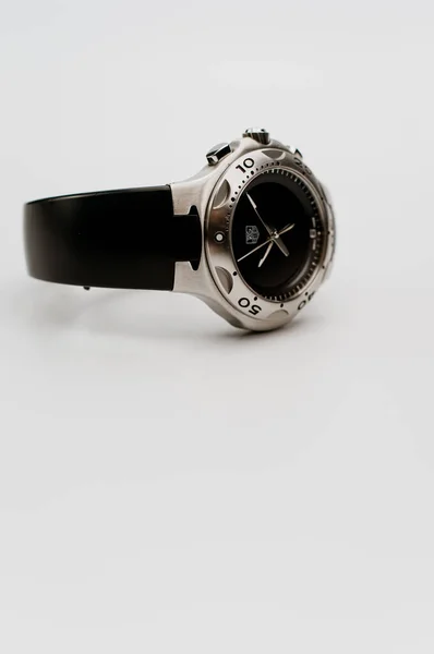 Inverigo Italia Noviembre 2021 Elegante Reloj Deportivo Titanio Caucho Negro —  Fotos de Stock