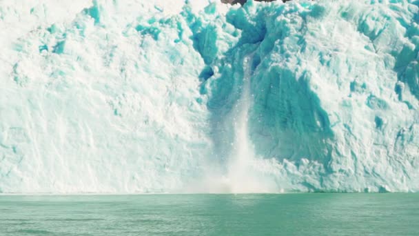 Ledovce Plovoucí Moři — Stock video