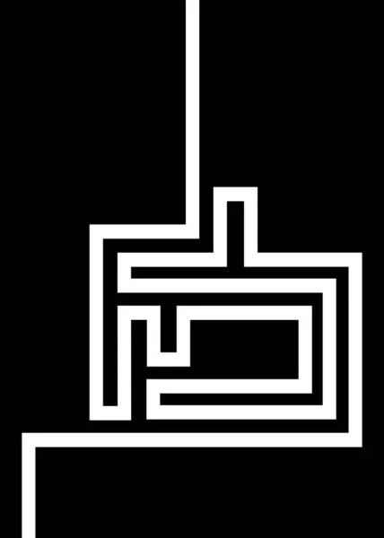 Геометричне Абстрактне Мистецтво Текстура Геометричні Фігури Бежевий Коричневий Жовтий Чорний — стокове фото