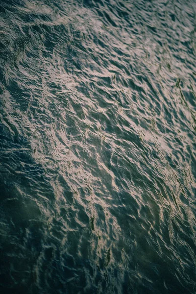 Eau Verte Bleue Dans Une Rivière — Photo