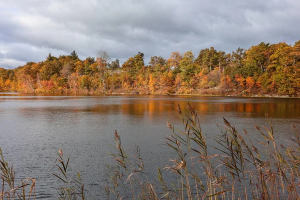 View High Point State Park Sussex County Crisp Fall Morning — Stock Photo, Image