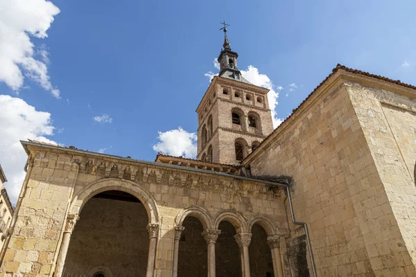 Romanesque Church Saint Martin Segovia Spain —  Fotos de Stock