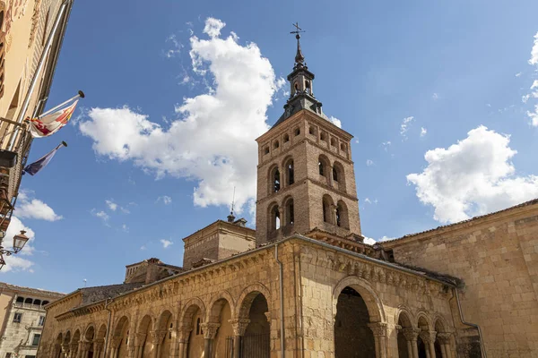 Romanesque Church Saint Martin Segovia Spain —  Fotos de Stock