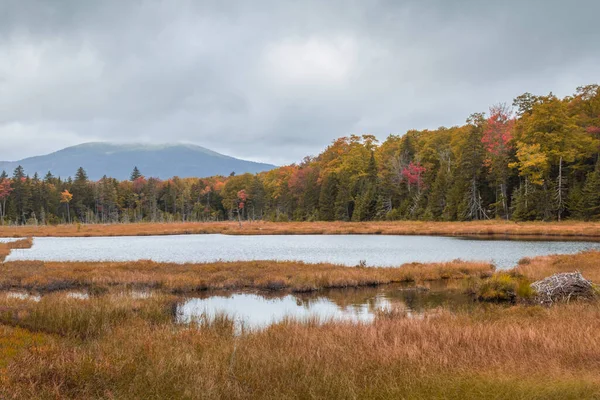 View Moosehead Lake Early Fall Foliage Maine United States — Φωτογραφία Αρχείου