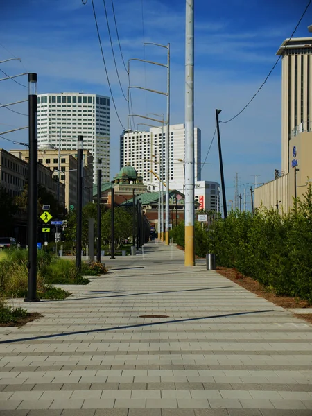 New Orleans Stati Uniti 2021 Passerella Pedonale Sul Convention Center — Foto Stock