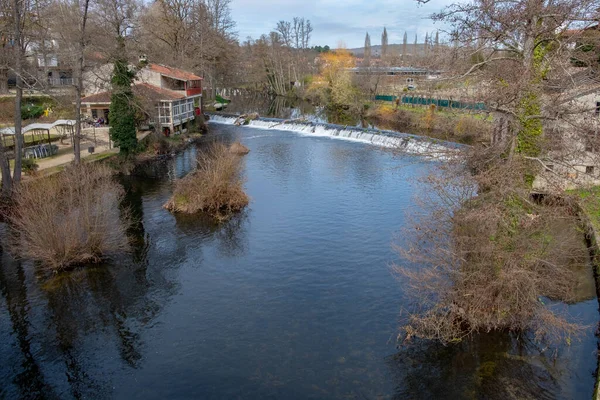 西班牙加利西亚Ourense的Arnoia河景观 — 图库照片