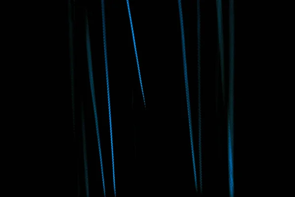 Closeup Blue Neon Lights — стоковое фото