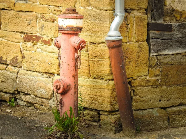 Closeup Shot Fire Hydrant — Stok fotoğraf