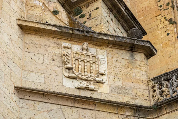 Coat Arms Segovia Cathedral — Fotografia de Stock