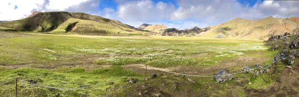 Panorama Shot Beautiful Landscape Daytime — стоковое фото