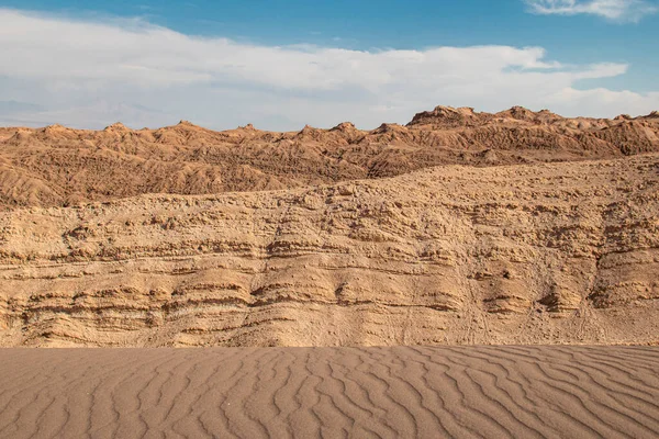 Beautiful View Sand Dunes Death Valley San Pedro Atacama Chile — Foto de Stock