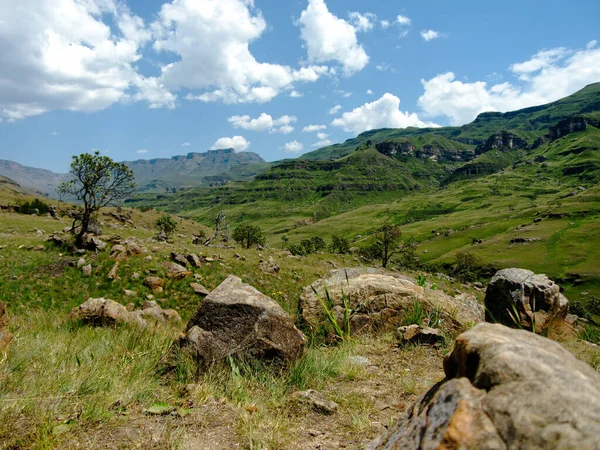 Beautiful Landscape Maloti Drakensberg Park Mkhomazi South Africa — Stock Photo, Image