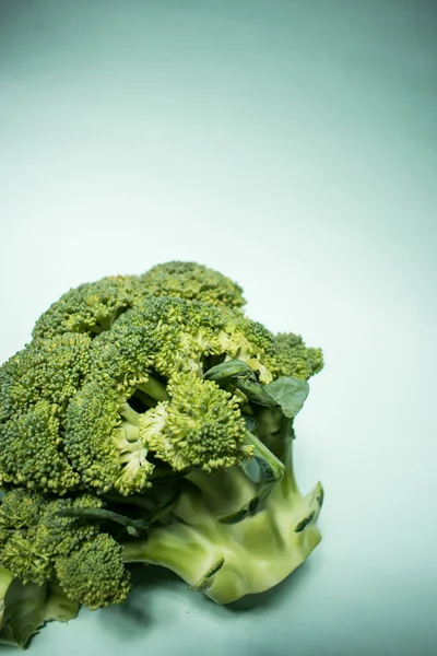 Vertical Close Shot Healthy Broccoli — Stok Foto