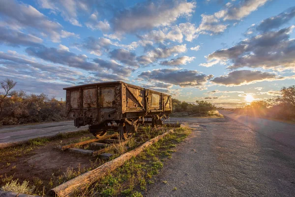 Aged Abandoned Truck Wetland — Stockfoto