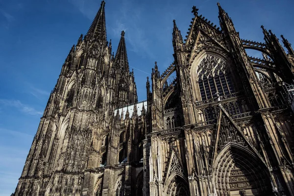 Koeln Cologne Cathedral City Center Germany Sky Background — Fotografia de Stock