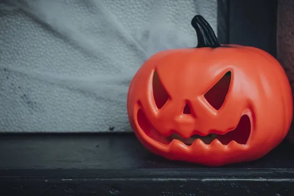 Closeup Shot Pumpkin Halloween Decoration — Stock Photo, Image