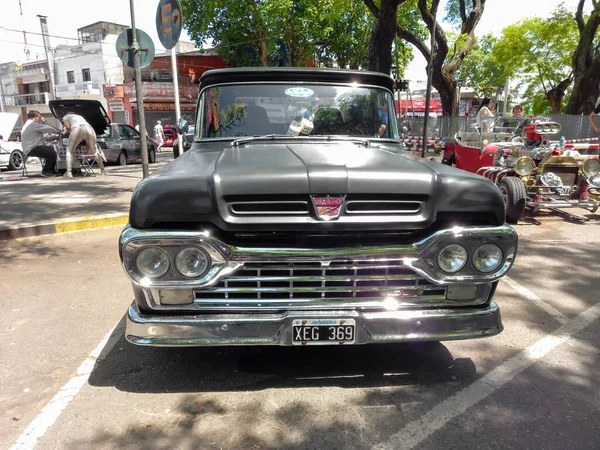 Buenos Aires Argentina Nov 2021 Old Ford F100 Pickup Truck — стоковое фото