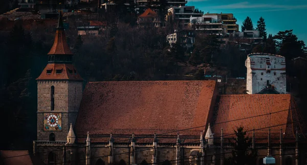 Μια Όμορφη Θέα Της Τάμπα Και Άλλα Μικρά Κτίρια Στο — Φωτογραφία Αρχείου