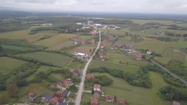 Luftaufnahme Der Stadt Der Hauptstadt Des Bundesstaates Israel — Stockvideo