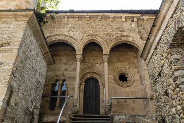 Ein Balcon Reina Kloster Der Heiligen Maria Von Carracedo Carracedelo — Stockfoto