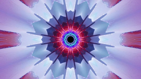 Fundo Colorido Caleidoscópio Mandala Perfeito Para Papel Parede — Fotografia de Stock
