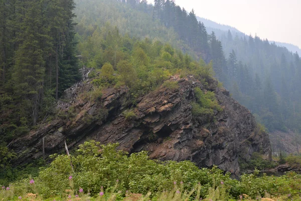ブリティッシュコロンビア州の岩の風景 — ストック写真