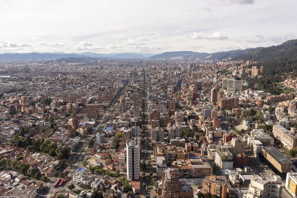 Una Vista Aérea Arquitectura Bogotá Colombia —  Fotos de Stock