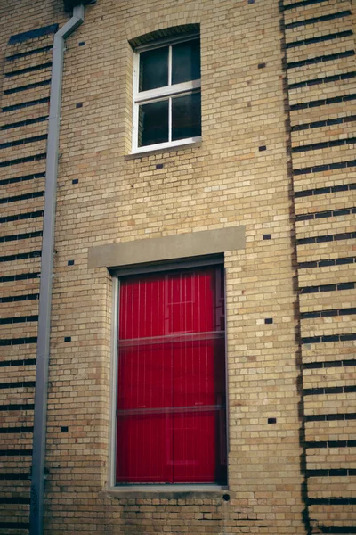 Eine Vertikale Aufnahme Der Fassade Eines Alten Gebäudes Australien Brisbane — Stockfoto