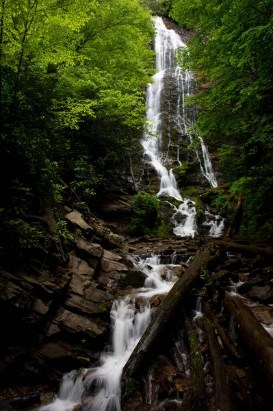 Een Prachtig Shot Van Mingo Valt Great Smoky Mountains National — Stockfoto