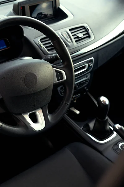 Vertical Shot Vehicle Interior — Stock Photo, Image