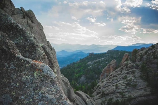 Beautiful View Rocky Mountain Views Rocky Mountain National Park Colorado — Fotografia de Stock