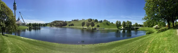 Munic Alemania Mayo 2017 Mundo Bmw Munich Sommer Olympiapark Múnich —  Fotos de Stock