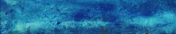 Tiro Panorâmico Uma Bandeira Pintura Azul Abstrata — Fotografia de Stock