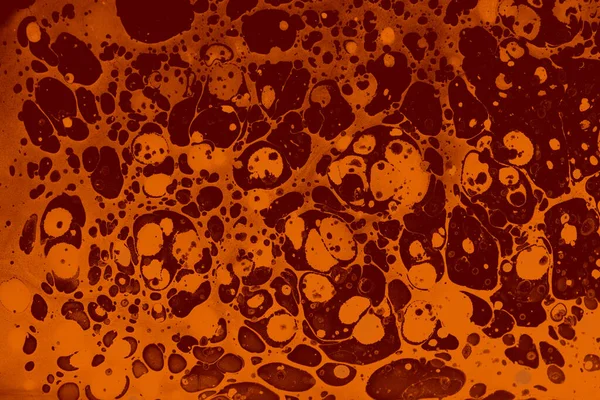 Horizontal Background Dark Orange Watercolor Seamless Pattern — Stock Photo, Image
