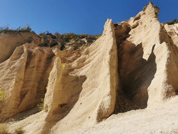 Malebný Pohled Kaňon Lame Rosse Fiastře Marche Itálie — Stock fotografie