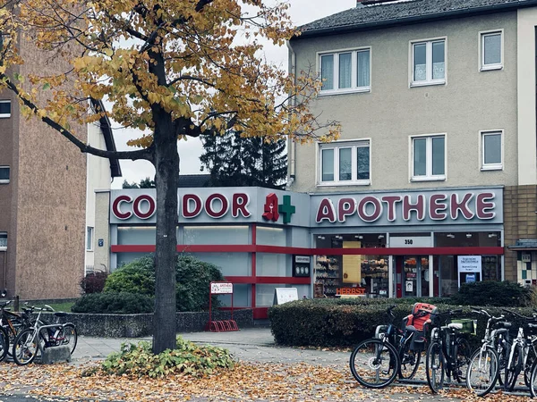 Berlin Deutschland Oktober 2021 Eine Apotheke Berlin Herbst — Stockfoto