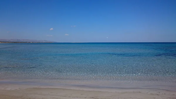Una Splendida Vista Sul Mar Mediterraneo Costa Siciliana Italia — Foto Stock