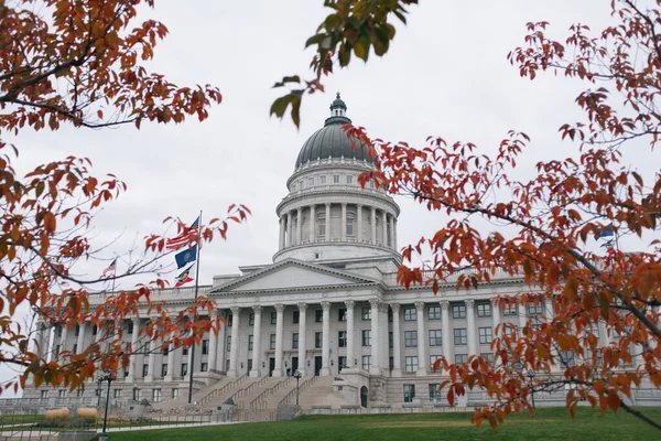 Beautiful Shot Utah State Capitol — 스톡 사진