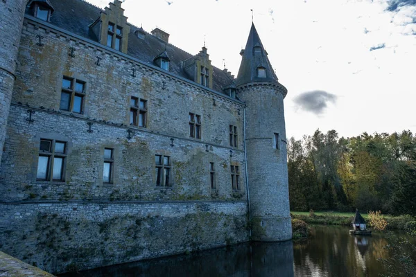 Braives Bélgica Nov 2021 Castelo Fallais Castelo Originário Século Xiii — Fotografia de Stock