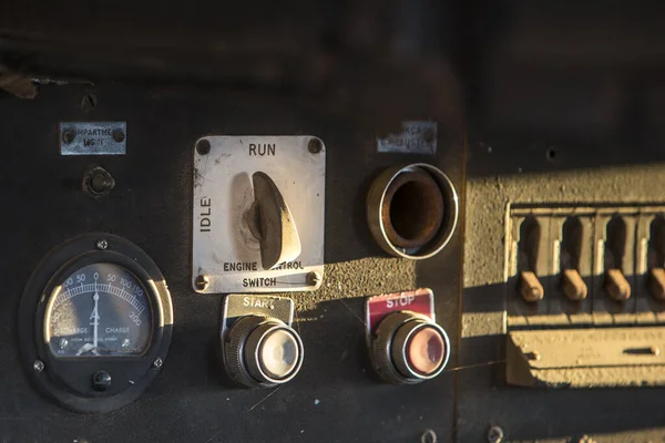 Closeup Control Panel — Stock Photo, Image