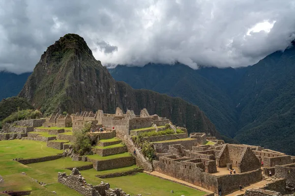 ペルー アメリカのマチュピチュの美しいショット — ストック写真