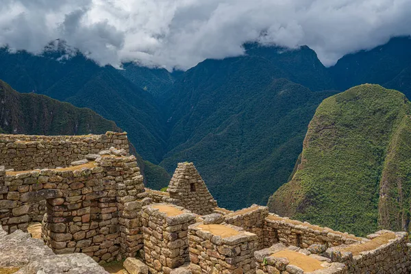 Una Hermosa Toma Machu Picchu Perú América — Foto de Stock