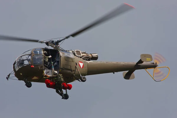 Айген Аустрия Мая 2014 Года Военный Спасательный Вертолет Ввс Австрии — стоковое фото