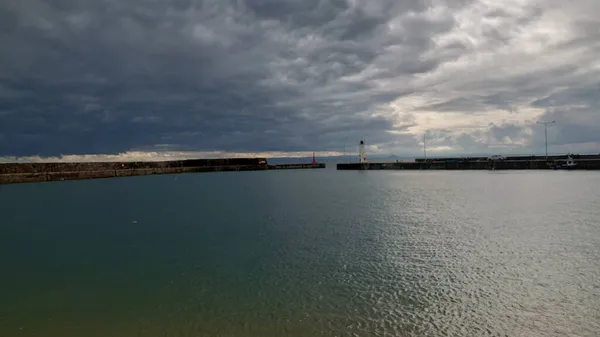 Une Belle Vue Sur Mer Tranquille Anstruther Fife Écosse — Photo