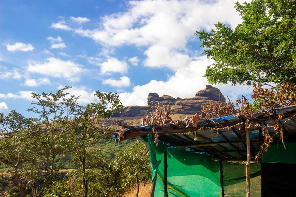 Ett Fritidshus Bergstopp Panvel Mumbai Maharashtra Indien — Stockfoto