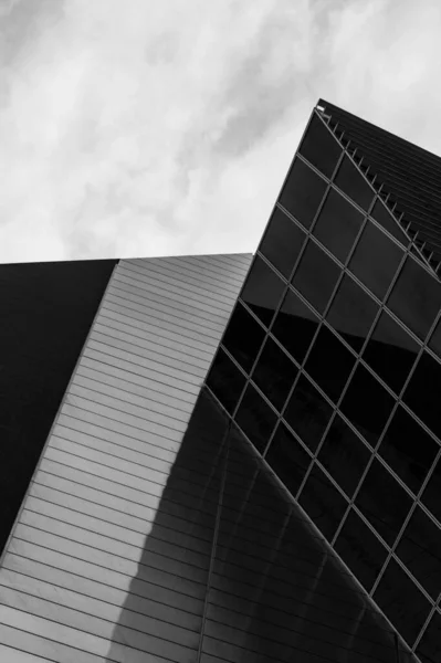 Padrões Lineares Edifício Vidro Londres — Fotografia de Stock