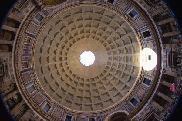 Beau Cliché Dans Panthéon Rome Italie — Photo